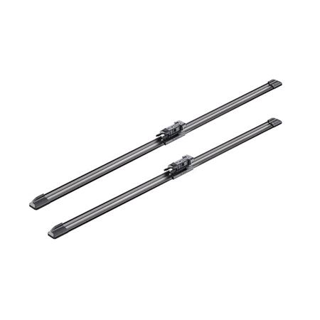 BOSCH A216S Aerotwin Flat Wiper Blade Front Set (650 / 600mm   Pinch Tab Arm Connection) for Volkswagen CRAFTER 30 50 van, 2006 2016