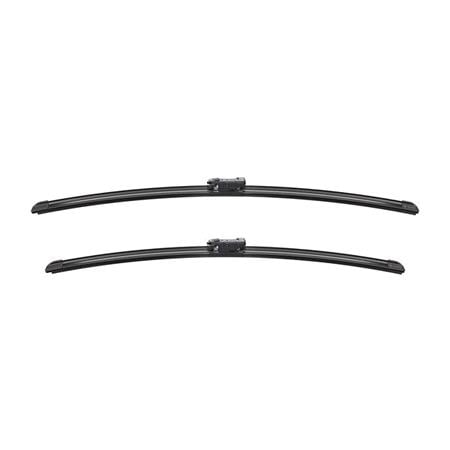 BOSCH A216S Aerotwin Flat Wiper Blade Front Set (650 / 600mm   Pinch Tab Arm Connection) for Mercedes SPRINTER 3 t Flatbed Chassis, 2006 2018