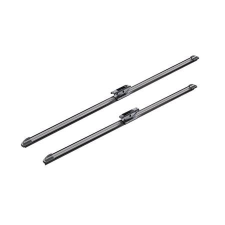 BOSCH A664S Aerotwin Flat Wiper Blade Front Set (750 / 650mm   Bayonet Arm Connection) for Renault SCENIC, 2009 2016