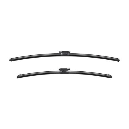 BOSCH A664S Aerotwin Flat Wiper Blade Front Set (750 / 650mm   Bayonet Arm Connection) for Renault GRAND SCENIC, 2009 2016