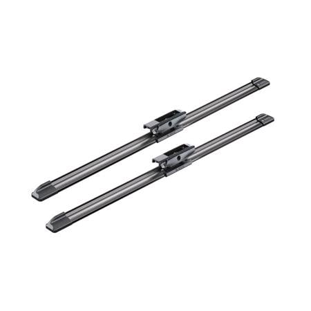 BOSCH A861S Aerotwin Flat Wiper Blade Front Set (450 / 475mm   Bayonet Arm Connection) for Mini Clubman, 2007 2015