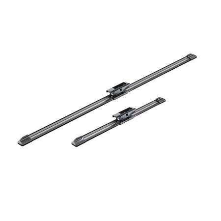 BOSCH A869S Aerotwin Flat Wiper Blade Front Set (650 / 340mm   Bayonet Arm Connection) for Renault CLIO IV Grandtour, 2013 2019