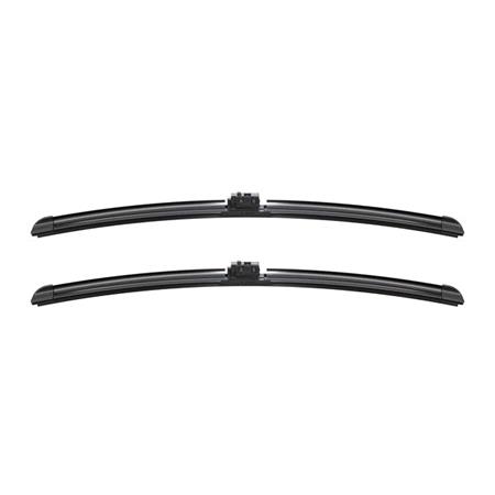 BOSCH A844S Aerotwin Flat Wiper Blade Front Set (550 / 550mm   Specific Mercedes Connection) for Mercedes C CLASS, 2015 2021