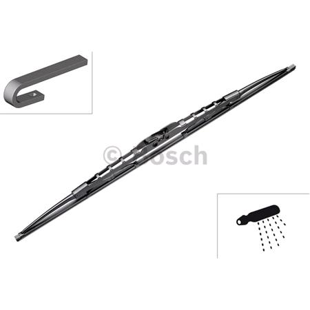 3397011238 Bosch N71 Truck Wiper Blade 700mm HGV