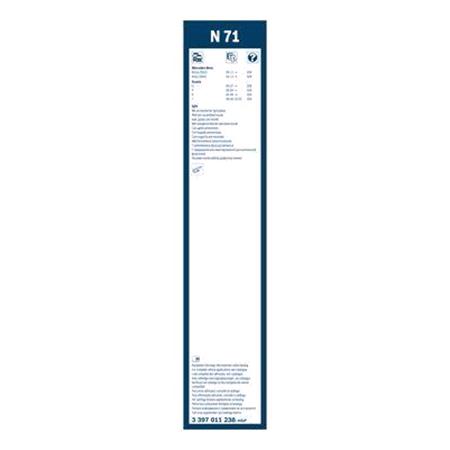 3397011238 Bosch N71 Truck Wiper Blade 700mm HGV