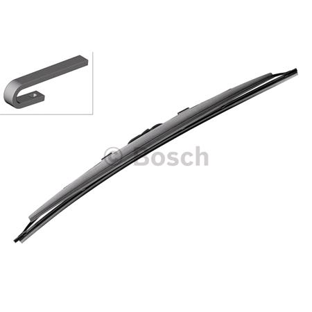 BOSCH SP26S Superplus Wiper Blade (650 mm) with Spoiler for Kia RIO III Saloon, 2011 2016