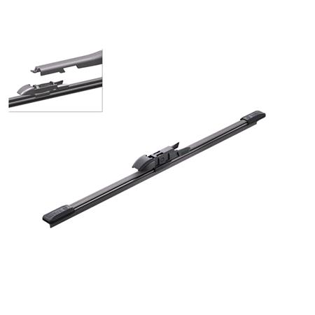 BOSCH A275H Rear Aerotwin Flat Wiper Blade (275mm   Pinch Tab Arm Connection) for Mercedes CLA Shooting Brake, 2015 2019