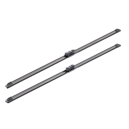 BOSCH A988S Aerotwin Flat Wiper Blade Front Set (750 / 750mm   Top Lock Arm Connection) for Volkswagen ID.3 2019 Onwards