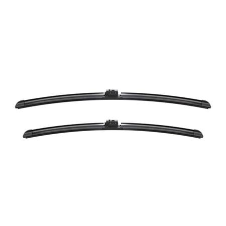 BOSCH A243S Aerotwin Flat Wiper Blade Front Set (600 / 550mm   Specific Mercedes Connection) for Mercedes E CLASS Coupe, 2016 2019