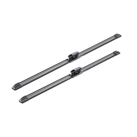 BOSCH A314S Aerotwin Flat Wiper Blade Front Set (575 / 530mm   Specific Type Arm Connection) for Mini MINI COUNTRYMAN, 2016 Onwards