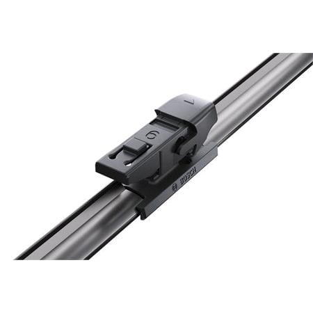 BOSCH A323S Aerotwin Flat Wiper Blade Front Set (650 / 500mm   Top Lock Arm Connection) for BMW iX3, 2020 Onwards