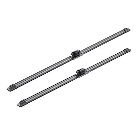 BOSCH A616S Aerotwin Flat Wiper Blade Front Set (650 / 600mm   Exact Fit Arm Connection) for Mercedes Sprinter 4 t Platform/Chassis 2018 Onwards
