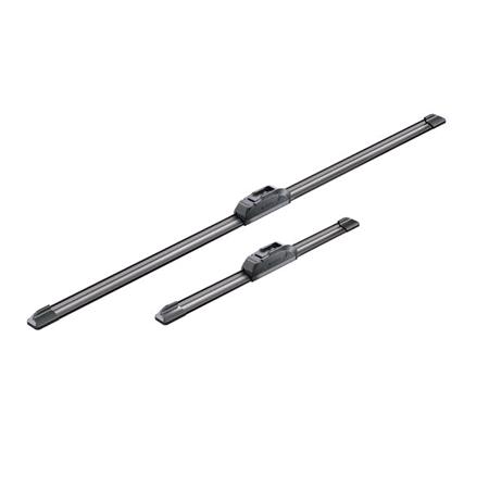 BOSCH AR706S Aerotwin Retrofit Flat Wiper Blade Set (700 / 340mm   Hook Type Arm Connection) for Suzuki Swace 2020 On