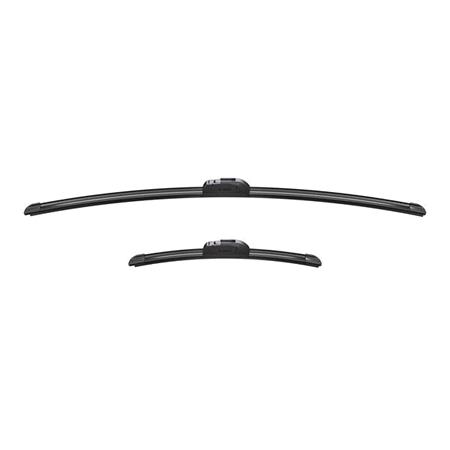 BOSCH AR706S Aerotwin Retrofit Flat Wiper Blade Set (700 / 340mm   Hook Type Arm Connection) for Suzuki Swace 2020 On