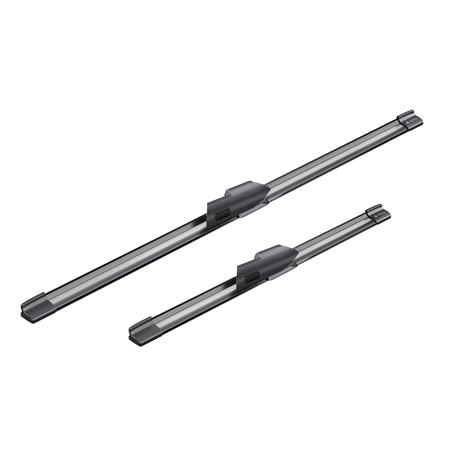 Bosch A011J AeroTwin Flat Wiper Blades Set (600/400mm) for Peugeot 5008 III Hybrid / EV Models 2024 Onwards
