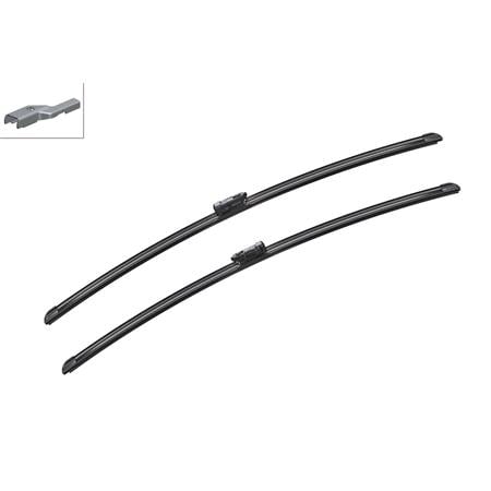 Bosch A921S Aerotwin Flat Wiper Blades Set (725 / 725mm) for Volkswagen ID. Buzz Van 2022 Onwards