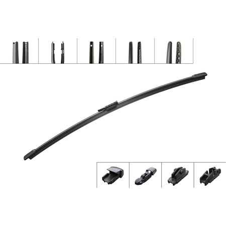 Bosch AM38H AeroTwin Flat Rear Wiper Blade (380mm) for Fiat DOBLO 2010 Onwards
