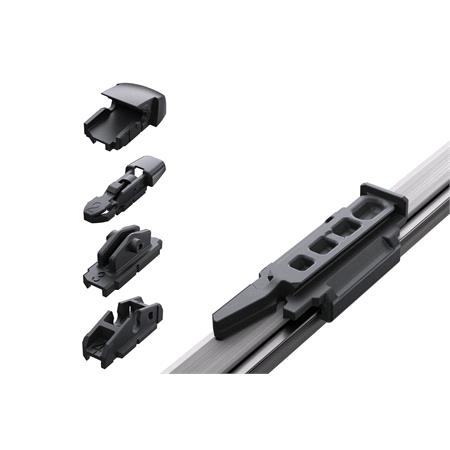 Bosch AM40H AeroTwin Flat Rear Wiper Blade (400mm) for Volkswagen CADDY IV Box 2015 Onwards