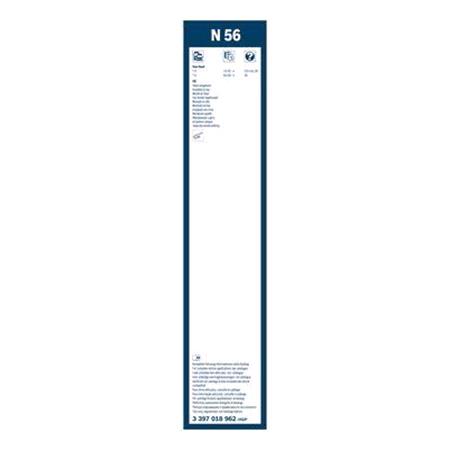 3397018962 Bosch N56 Truck Wiper Blade 550mm HGV