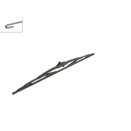 BOSCH N65 Wiper Blade (650mm   Hook Type Arm Connection) for Lotus ELISE, 2000 Onwards