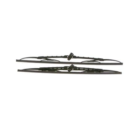 BOSCH 533A Superplus Wiper Blade Front Set (530 / 475mm   Hook Type Arm Connection) for Subaru FORESTER, 1997 2002