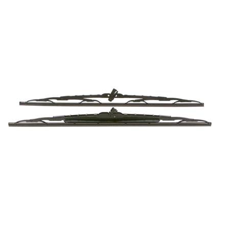 BOSCH 575S Superplus Wiper Blade Front Set (575 / 575mm   Hook Type Arm Connection) with Spoiler for Chevrolet IMPALA, 1999 2005