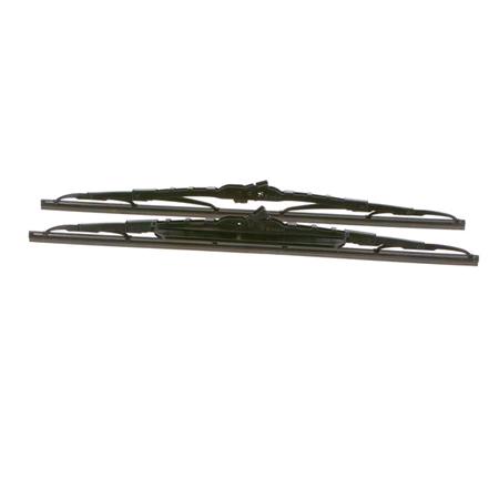 BOSCH 450S Superplus Wiper Blade Front Set (450 / 450mm   Hook Type Arm Connection) with Spoiler for Opel ASTRA F Van, 1991 1999