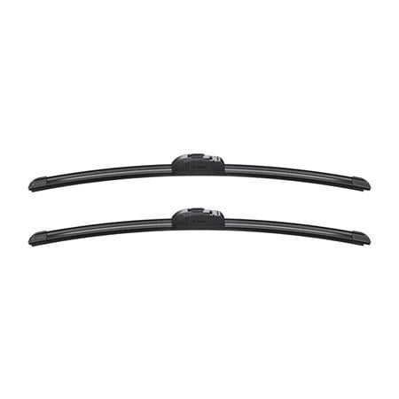 BOSCH AR530S Aerotwin Flat Wiper Blade Front Set (530 / 530mm   Hook Type Arm Connection) for Chevrolet CORVETTE, 2013 Onwards