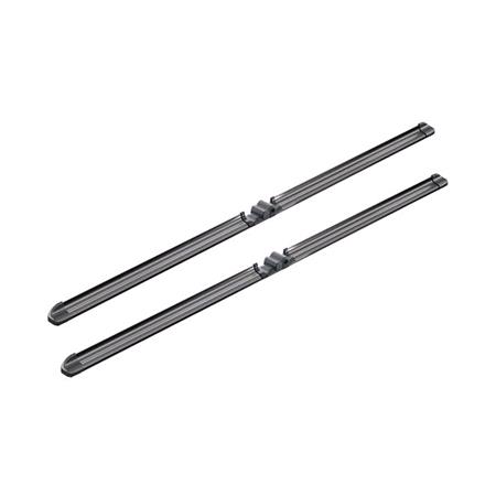 BOSCH A943S Aerotwin Flat Wiper Blade Front Set (650 / 650mm   Side Pin Arm Connection) for Porsche CAYENNE, 2010 Onwards