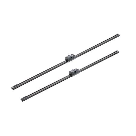 BOSCH A964S Aerotwin Flat Wiper Blade Front Set (750 / 680mm   Side Pin Arm Connection) for Renault ESPACE Mk IV, 2002 2015