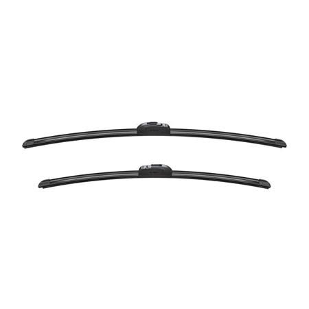 BOSCH AR991S Aerotwin Flat Wiper Blade Front Set (650 / 575mm   Hook Type Arm Connection) for Honda CIVIC VIII, 2005 2012