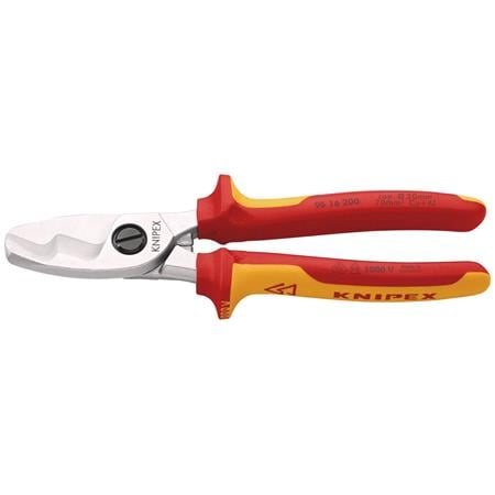 KNIPEX 34059 SB VDE Insulated Cable Shears, 200mm