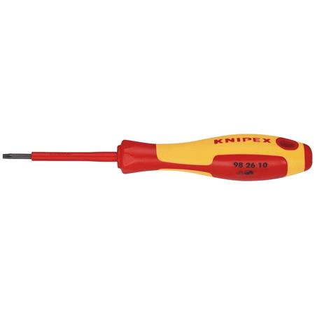 KNIPEX 34658 VDE Insulated Torx Screwdriver, TX10 x 60mm