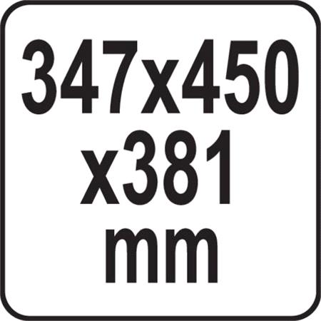 SYSTEM TOOL BOX ON WHEELS 35B S12