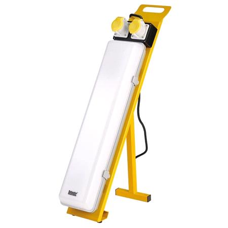 Draper 34884 Defender LED Floor Light 20W + Twin Power Take Off 110V, 2ft
