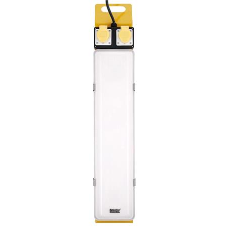 Draper 34884 Defender LED Floor Light 20W + Twin Power Take Off 110V, 2ft