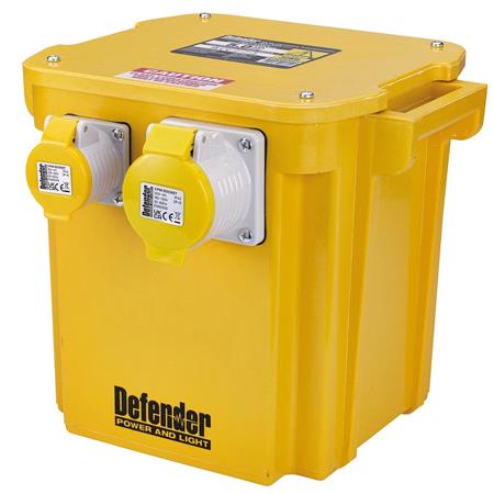 Draper 34955 Defender 110V 5kVA Portable Transformer, 16A / 32A