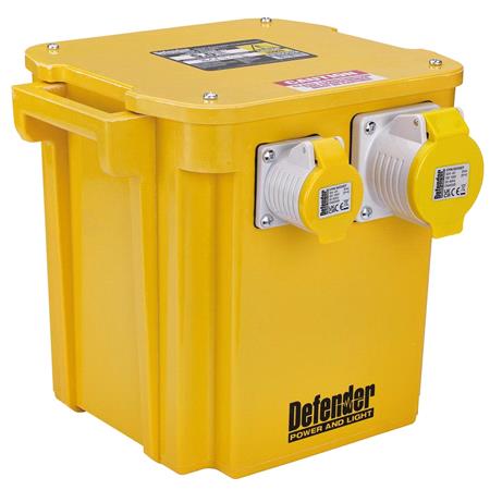 Draper 34955 Defender 110V 5kVA Portable Transformer, 16A / 32A