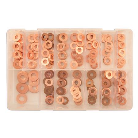 Connect 34999 Common Rail Washers   Diesel Injection   Assorted   Pack Of 150