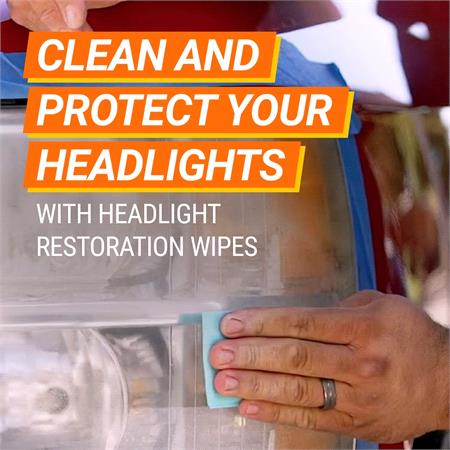 ArmorAll Headlight Restorer Wipes Kit