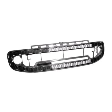 Volkswagen Up! 2011 2016 Front Bumper Grille, Matte Black, TuV Approved