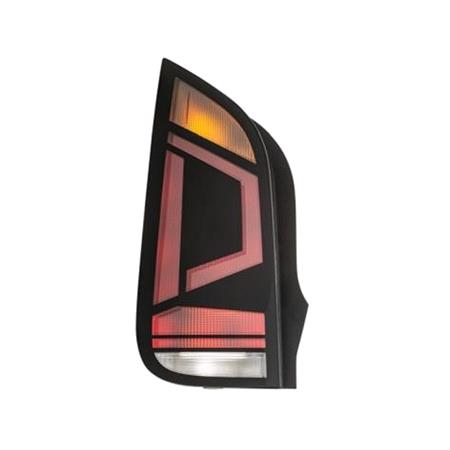 Left Rear Lamp (Black Bezel, Supplied Without Bulbholder, Original Equipment) for Volkswagen UP 2016 Onwards