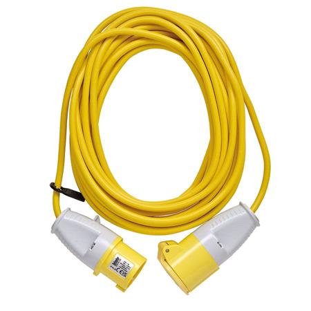 Draper 35073 Defender 110V Extension Lead, Yellow, 1.5mm², 16A, 10m