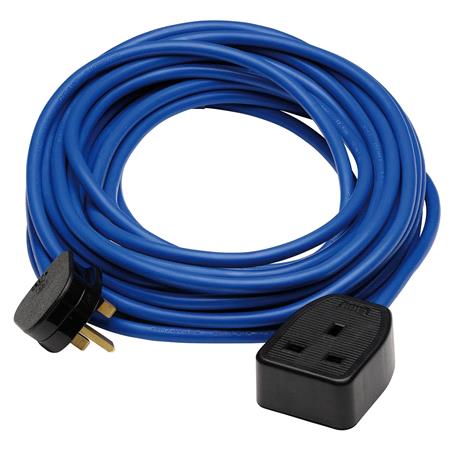 Draper 35075 Defender 230V Extension Lead, Blue, 1.5mm², 13A, 10m