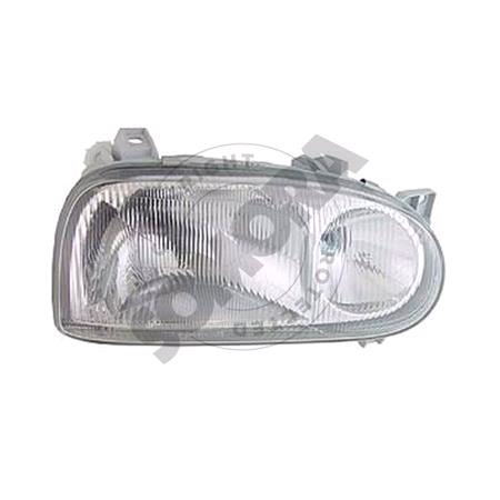 Right Headlamp (Twin Reflector) for Volkswagen GOLF Mk III Estate 1992 1997