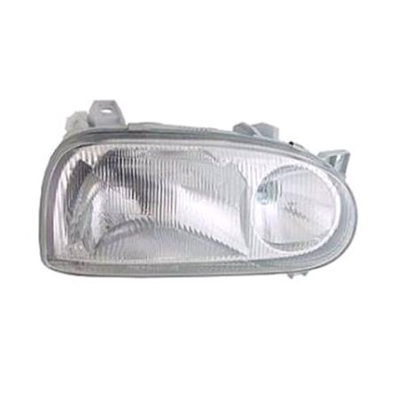 Right Headlamp (Twin Reflector) for Volkswagen GOLF Mk III Estate 1992 1997