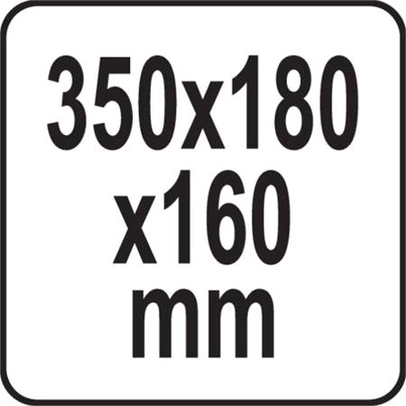 TOOL BOX 350x180x160MM (13")