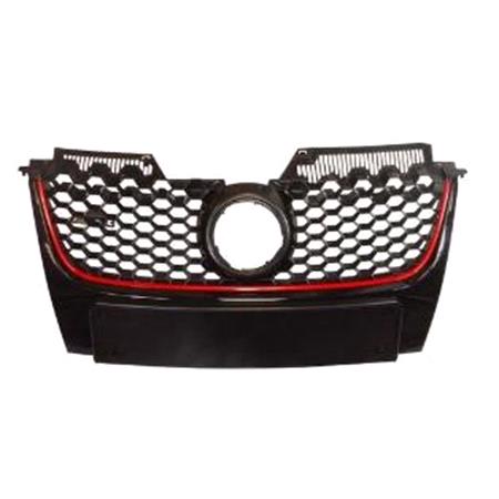Volkswagen Golf 5 2004 2009 Hatchback Grille, GTi Only