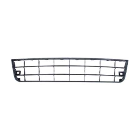 Volkswagen Golf MK5 2004 2009 Hatchback Front Bumper Grille, Centre, For Models With Fog Lamps, Not GT / GTi Models, TUV Approved