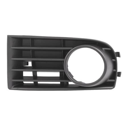 Volkswagen Golf MK5 2004 2009 Hatchback LH (Passengers Side) Front Bumper Grille, With Fog Lamp Holes, Not GT / GTi Models, TUV Approved